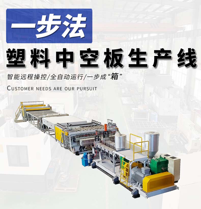 一步法中空板生產(chǎn)線